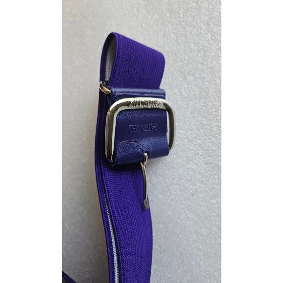 All Star Purple Baseball adult Belt THE HELIX- LIFETIME ELASTIC BELT 1570 - Picture 5 of 10